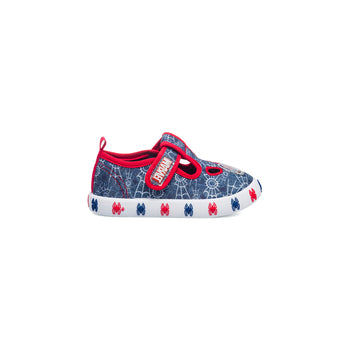 Pantofole da bambino blu con stampa Spiderman, Scarpe Bambini, SKU p432000131, Immagine 0